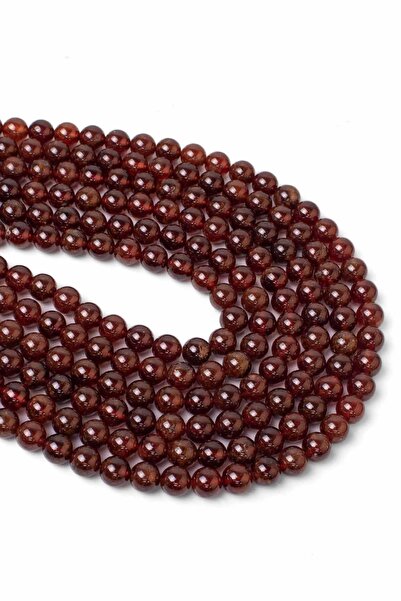 Dünya Doğal Taş Piatra Lal (granat) de 6 mm