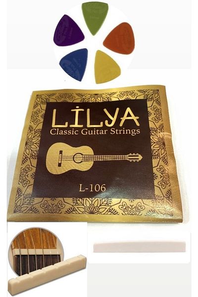 LİLYA Şenses Music Classic Guitar String Set of 4