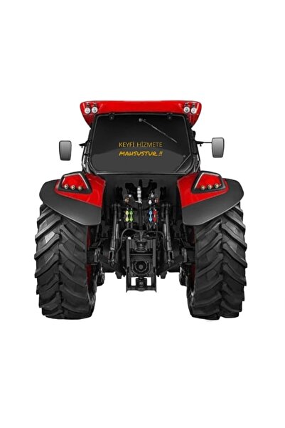 EYBA STİCKER Traktör Keyfi Hizmete Mahsustur Yazısı Sticker Newholland John Deere Erkunt Massey