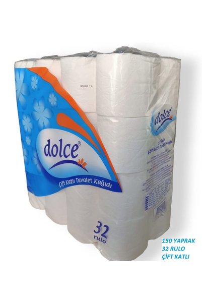 Dolce Tuvalet Kağıdı Çift Katlı 32li (150 Yaprak)