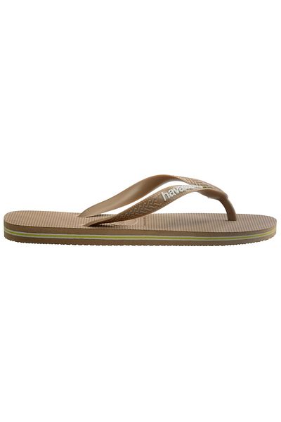 Havaianas Brasil Logo Rose Gold Slippers 4110850-3581