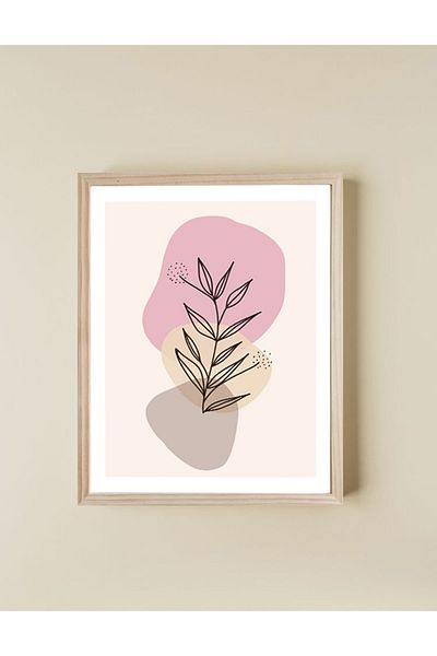 MUNİKA Σετ ζωγραφικής Boho Flowers με ξύλινο πλαίσιο 3 τεμαχίων