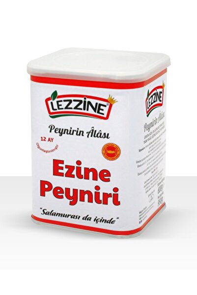 lezzine Koyun Beyaz Peynir 600g Teneke