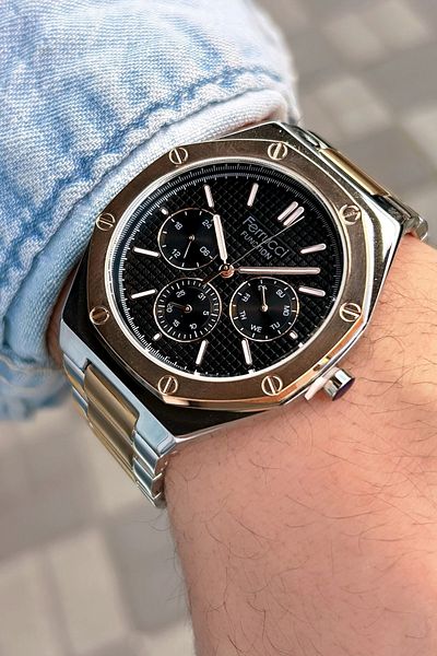 Ferrucci Function Fcf.12715fm.02 Multi-function Men's Wristwatch