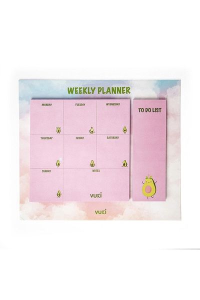 GENC DIJITAL BASKI Table Top Weekly Planner Notebook