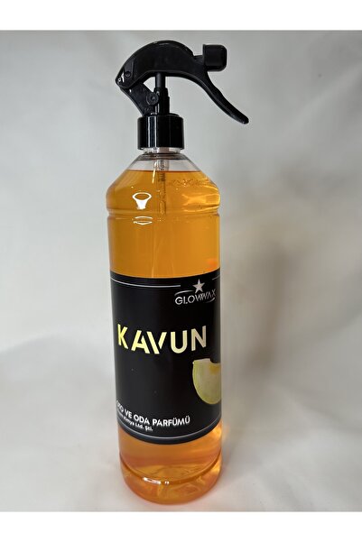 GLOWWAX Oto Ve Oda Parfümü 'kavun' Aromalı 1 Litre Triger (püskürtmeli Başlık...