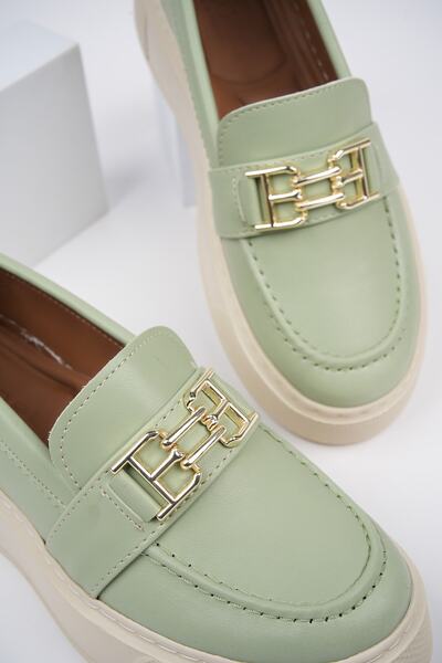 Freemax Mint Women's Oxford Shoes - High Poly Sole, Metal Buckle