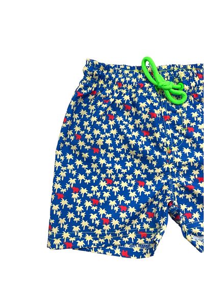 Pukka Pantaloni scurți de baie cu imprimeu Palm&elephant