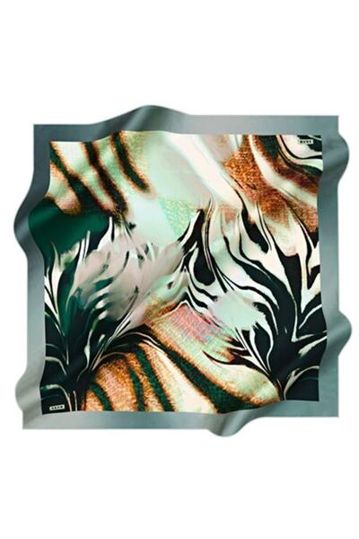 Aker Ipek Krep Saten Eşarp 2022-2023 Kış Sezonu - 8561701-351-89