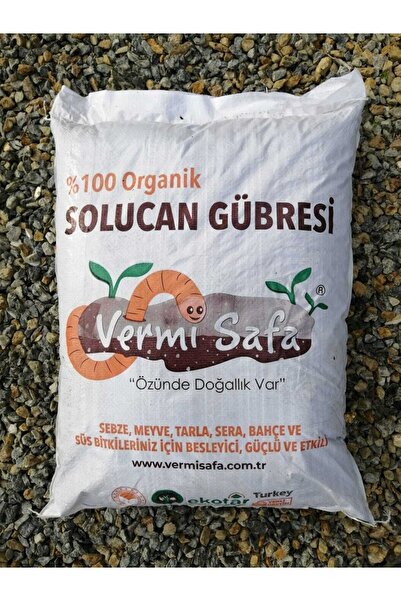 Vermisafa Organik Solucan Gübresi 20 Kg Tarım Bakanlığı Onaylı Tüm Bitkileriniz Için Güçlü Ve Etkili...