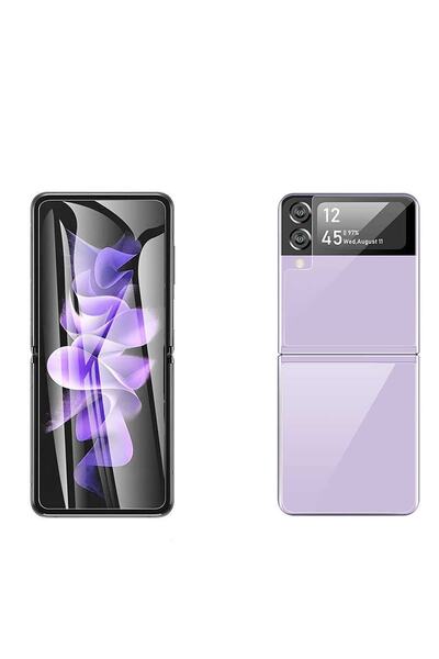 Samsung Galaxy Z Flip 4 Narr Tpu Front Rear Body Scratch Resistant Screen Protector