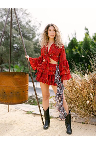 Hello Donne Teo Bluz Ve Mini Etek