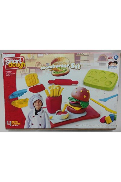 Mgs Smart Dough Oyun Hamuru Hamburger Seti