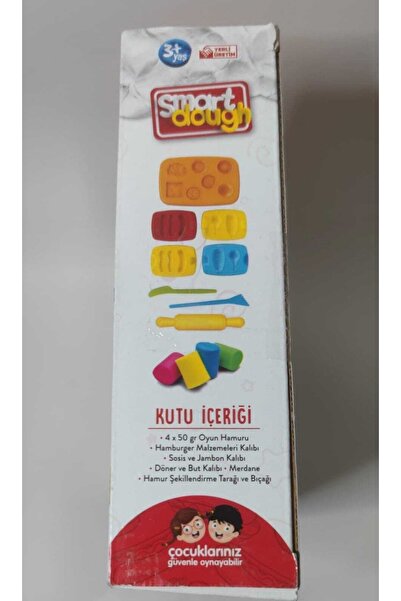 Mgs Smart Dough Oyun Hamuru Hamburger Seti
