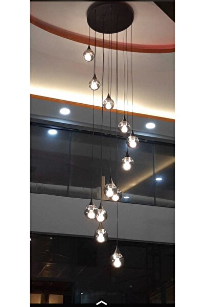 Beyaz Aydınlatma Galeri Boşlugu Avize