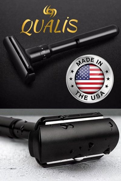 JUDAS Qualis Q7 U3 - Adjustable Manual Shaver, Full Metal Razor