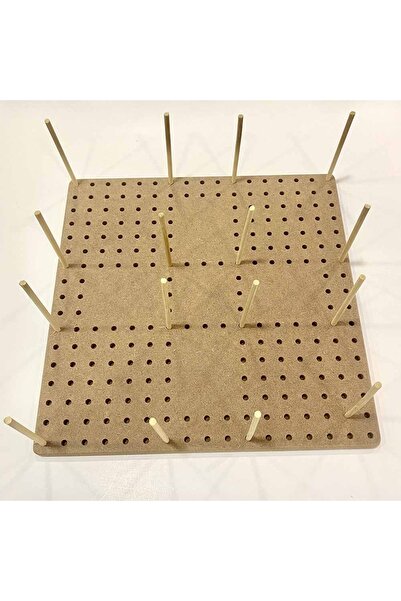 orhanucuzluk Ξύλινη Πίνακας Μοτίφ 30x30 εκ