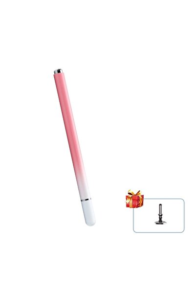 UnDePlus Dokunmatik Tablet Telefon Kalemi +1 Yedek Uç Renk Geçişli Passive Stylus Bilgisayar Kalem