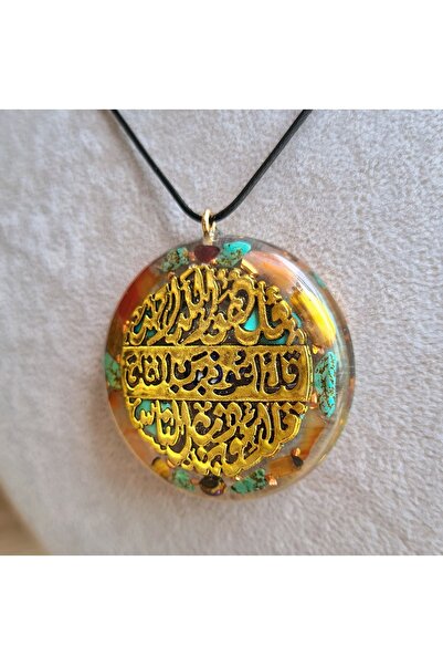 Singincraft Nazar Kalkanı Orgonit Kolye (EL YAPIMI TASARIM ÜRÜNLER)