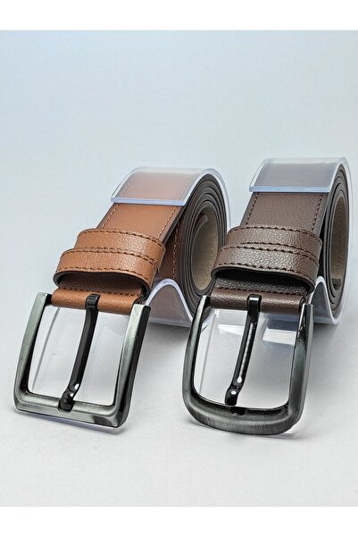 EDS DERİ ÜRÜNLERİ Centura sportiva pentru bărbați din 2 piese