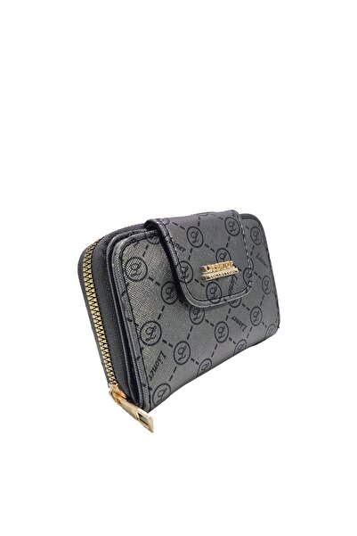 Newish Polo Portofel cu capac cu plachetă Dimensiune mică - Piele artificială