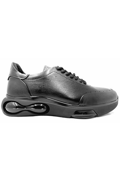 MARCOMEN 152-17359 Black Lace-up Daily Men's Casual Shoes