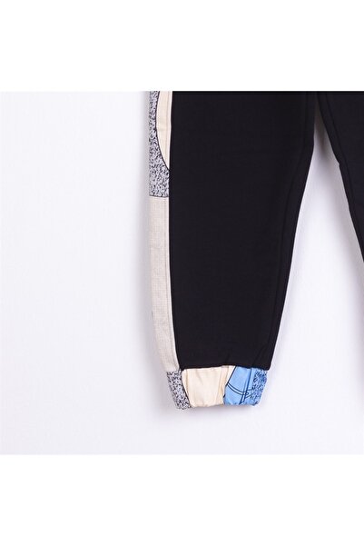 NK Girl's Winter Cotton Trousers with Elastic Waist and Legs