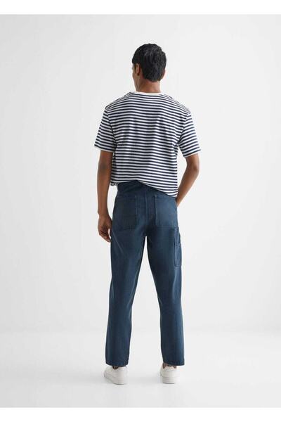 Mango Teen Карго-штани з кишенями