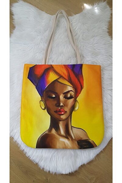 Dekoratif Desenli 3d Heybe Çanta Shoulder Bag