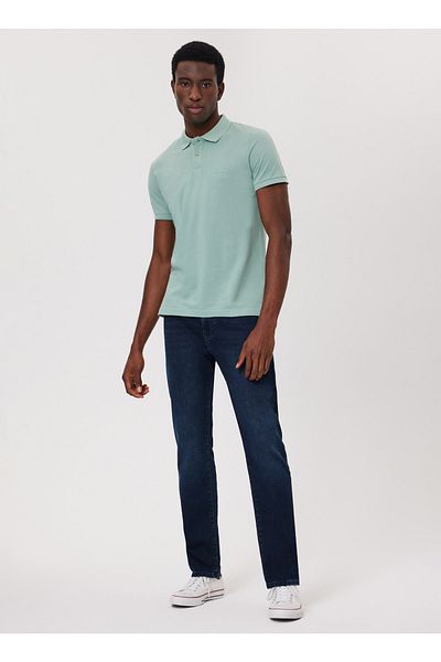 Lee Cooper Мъжка зелена поло тениска - Age Green, 232 Lcm 242048 Twins