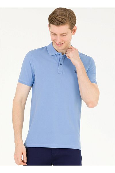 U.S. Polo Assn. Тъмно синя мъжка поло тениска Gtp04ıy023