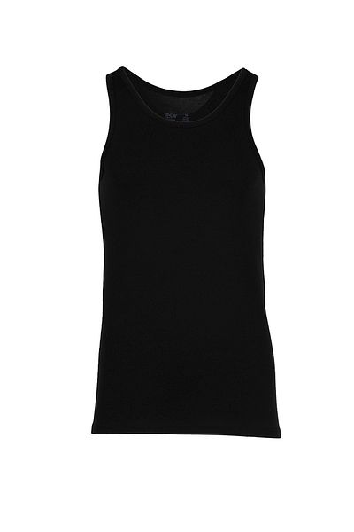 BSM Men's High Quality Flexible Comfortable Black Modal Tank Top