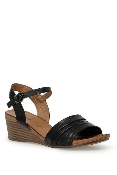 İnci Mıly 3fx Black Women's Comfort Sandals