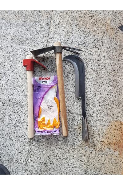 Beybi Bahçe Seti 1 Tahra Çapa Eldiven Keser