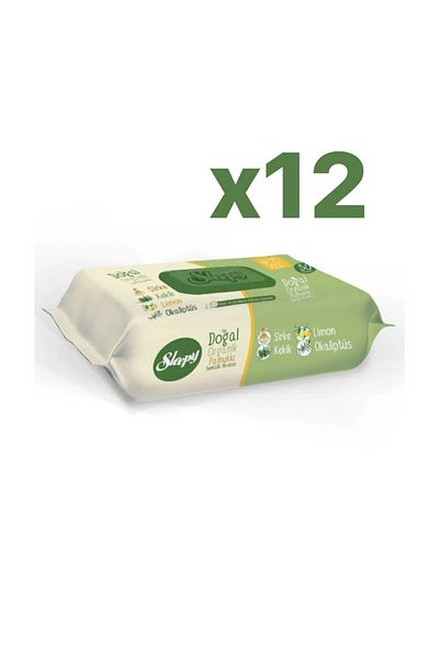 Sleepy Natural Organic Cotton Cleaning Wipes 12x50