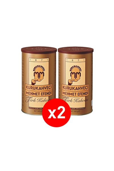Mehmet Efendi Kurukahveci Türk Kahvesi (500gr) (2 Adet)