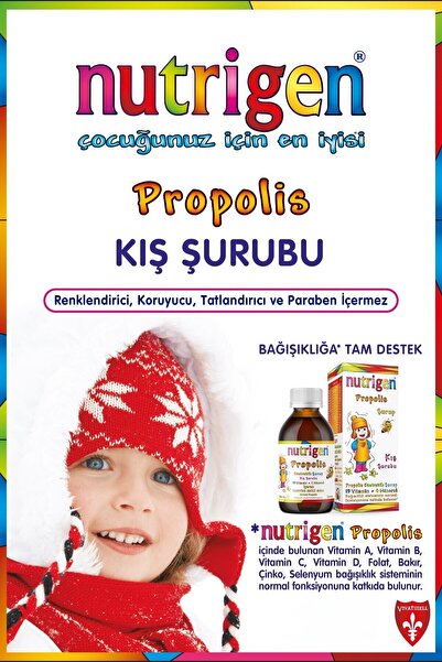 Nutrigen Propolis Şurup 200 ml*2 (2'li Fırsat Paketi)