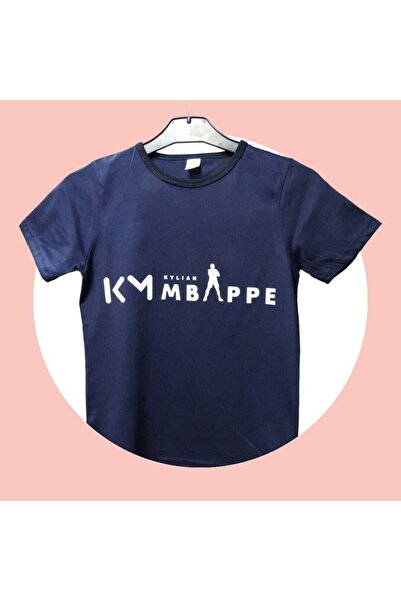 tolstoy Tricou pentru copii Mbappe Printed Bleumarin
