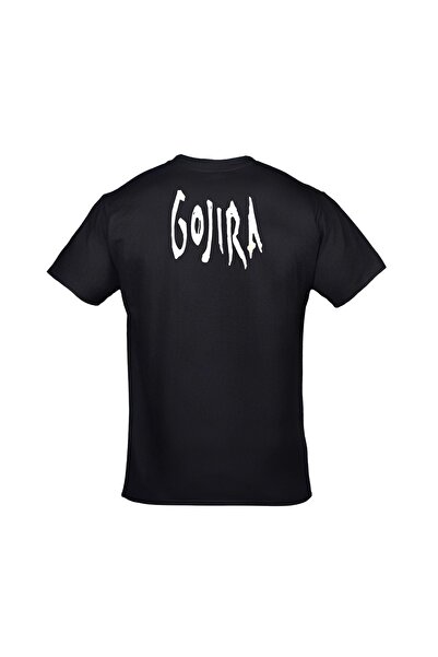 Orijin Tekstil Gojira The Way Of All Flesh Front Back Printed Unisex Black Tshirt