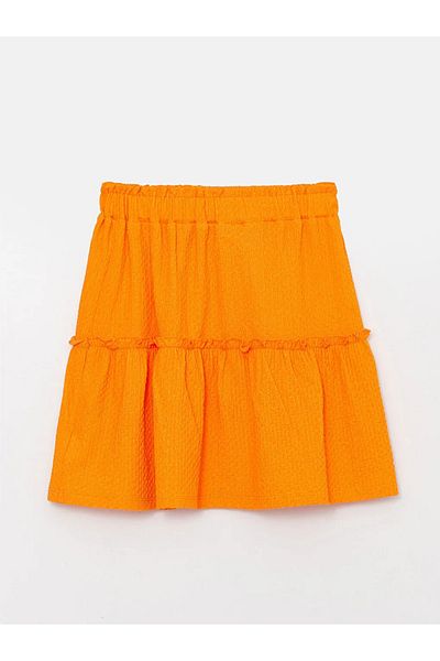 LC Waikiki Lcw Kids Mädchen Rock mit elastischer Taille