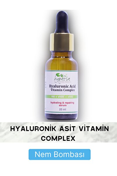Hypatia Natural Products Hyaluronic Acid Vitamin Complex- Nemlendirici Ve Ayd...