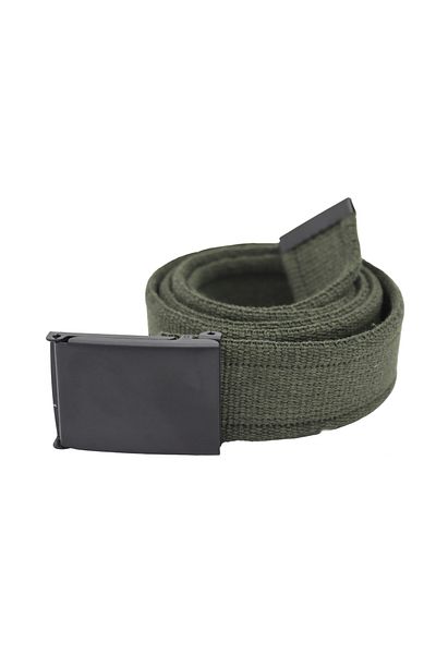 Anatoli Unisex Khaki Green Tactical Sport Canvas Belt with Black Buckle