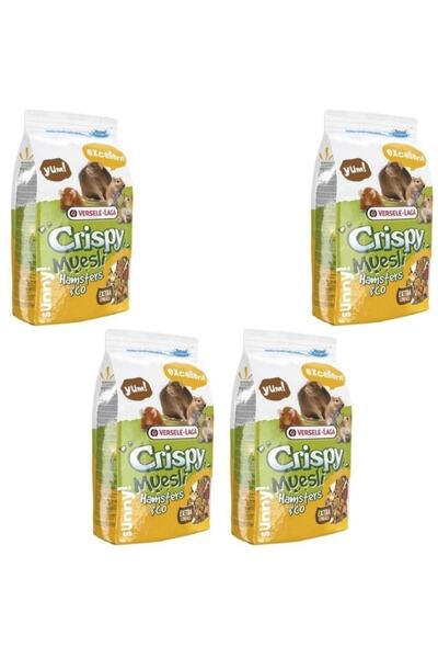 Versele Laga Crispy Hamster Yemi 400 Gr X 4 Adet