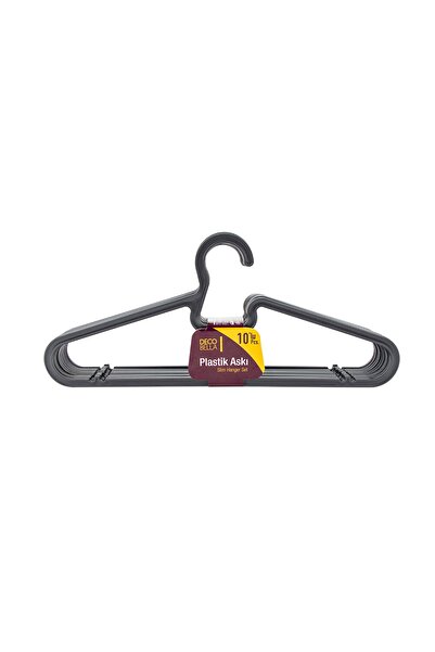 Decobella 10-комплект екологичен пластмасов комплект за закачалки