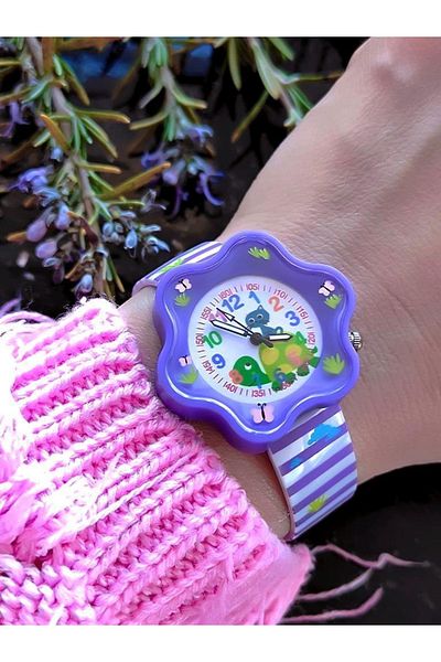 Spectrum Ns.spec01 Colorful Design Gorgeous Design Trend Analog Kids Wristwatch with Silicone Cord