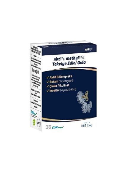 Nbt İlaç Nbtlife Methyllife 30 كبسولة
