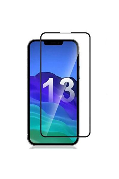 Generic Brand آيفون 13 بلاك 5D - شاشة تغطية كاملة وزجاج واقي