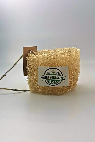 Hatay Yöreseller 5 cm Natural Pumpkin Fiber - Bath and Bath Body Scrub