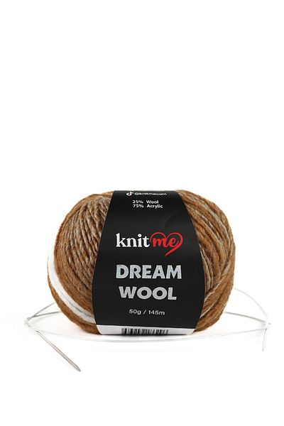 knitme Πλεκτό Me Dream Woll Νήματα πλεξίματος χειρός (kd01)