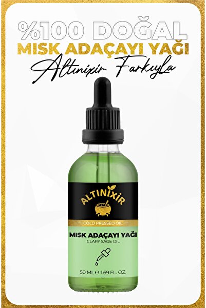 ALTINİXİR Misk Adaçayı Yağı 50ml